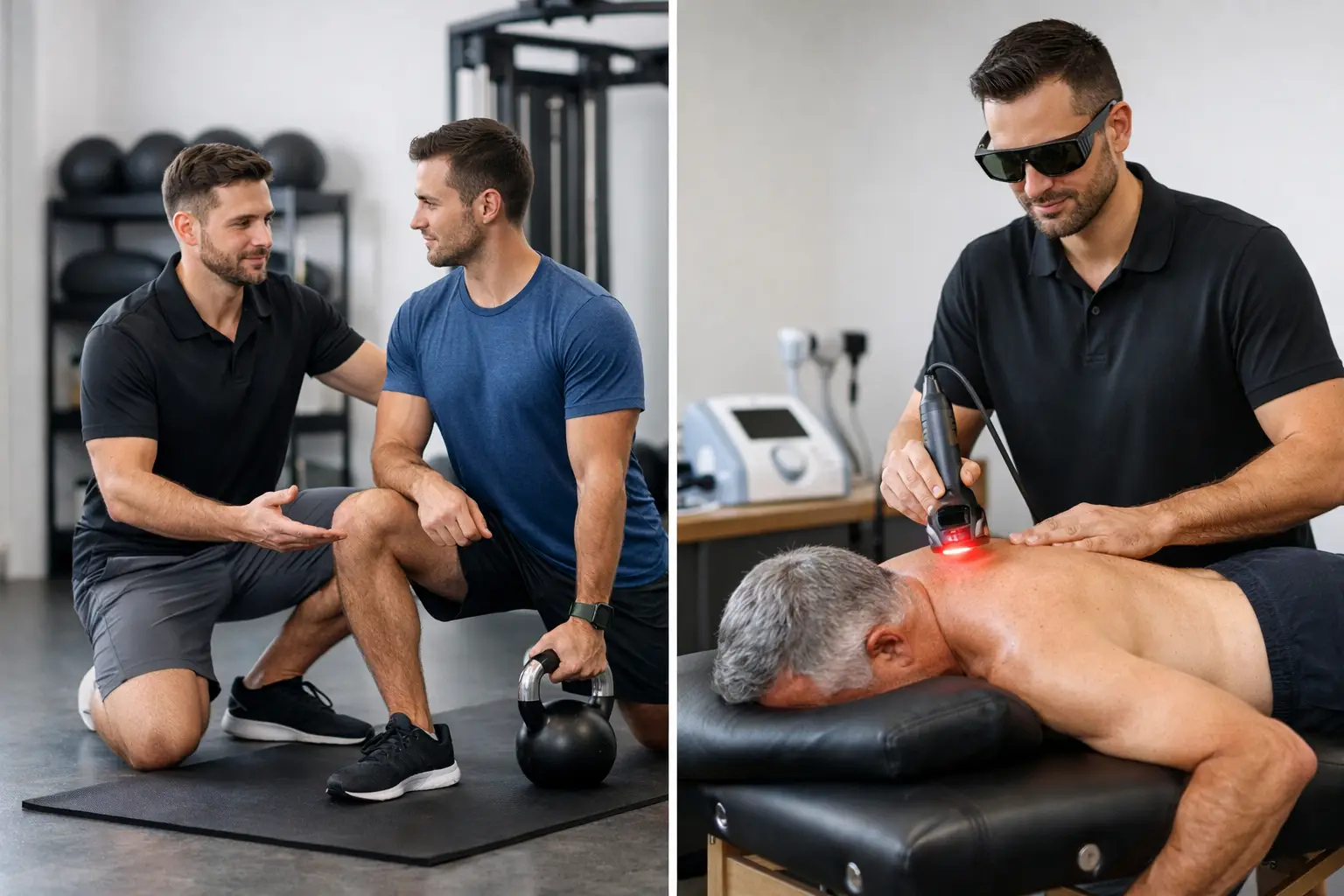 Active Rehab Versus Passive Treatment